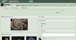 Desktop Screenshot of johnnybg.deviantart.com