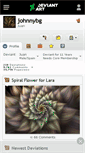 Mobile Screenshot of johnnybg.deviantart.com