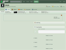 Tablet Screenshot of ceksie.deviantart.com
