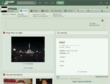Tablet Screenshot of eriksala.deviantart.com
