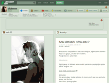 Tablet Screenshot of didemm.deviantart.com