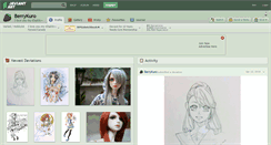 Desktop Screenshot of berrykuro.deviantart.com