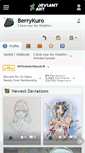Mobile Screenshot of berrykuro.deviantart.com