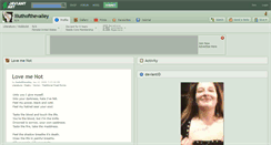 Desktop Screenshot of liluthofthevalley.deviantart.com