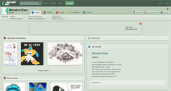 Desktop Screenshot of behoimi-chan.deviantart.com