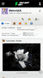 Mobile Screenshot of meowsick.deviantart.com