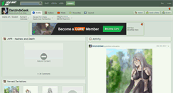 Desktop Screenshot of danzindogeek.deviantart.com