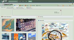 Desktop Screenshot of catapult-turtle.deviantart.com