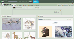 Desktop Screenshot of anaclarinha.deviantart.com
