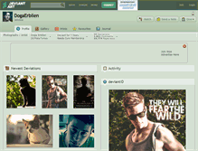 Tablet Screenshot of dogaerbilen.deviantart.com