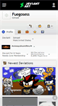 Mobile Screenshot of fuegosess.deviantart.com