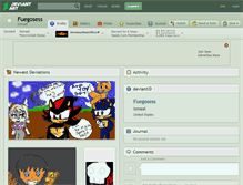 Tablet Screenshot of fuegosess.deviantart.com