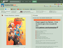 Tablet Screenshot of kurama-chan.deviantart.com