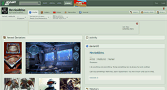 Desktop Screenshot of hewiealbino.deviantart.com