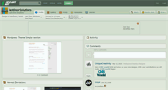 Desktop Screenshot of lastdoorsolutions.deviantart.com