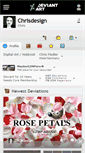 Mobile Screenshot of chrisdesign.deviantart.com