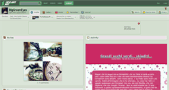 Desktop Screenshot of biggreeneyes.deviantart.com