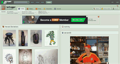 Desktop Screenshot of ianhogger.deviantart.com