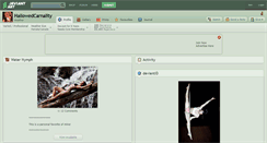 Desktop Screenshot of hallowedcarnality.deviantart.com