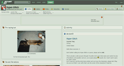 Desktop Screenshot of hyper-glitch.deviantart.com