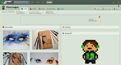 Desktop Screenshot of pixel-league.deviantart.com