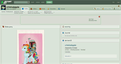Desktop Screenshot of criminalapple.deviantart.com