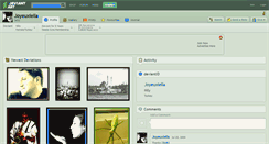 Desktop Screenshot of joyeuxiella.deviantart.com