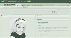 Desktop Screenshot of josy-annebrousseau.deviantart.com