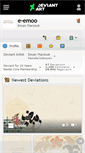 Mobile Screenshot of e-emoo.deviantart.com