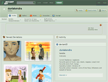 Tablet Screenshot of duniakendra.deviantart.com