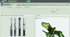 Desktop Screenshot of maxoconnor.deviantart.com