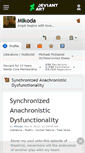 Mobile Screenshot of mikoda.deviantart.com