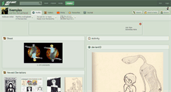 Desktop Screenshot of livemylex.deviantart.com