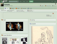 Tablet Screenshot of livemylex.deviantart.com