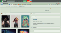 Desktop Screenshot of hellohong.deviantart.com