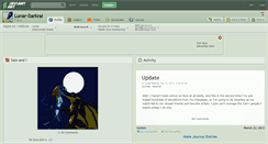 Desktop Screenshot of lunar-darkrai.deviantart.com