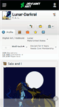 Mobile Screenshot of lunar-darkrai.deviantart.com