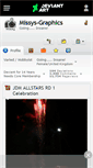Mobile Screenshot of missys-graphics.deviantart.com