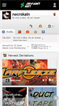 Mobile Screenshot of necrokain.deviantart.com