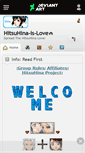 Mobile Screenshot of hitsuhina-is-love.deviantart.com