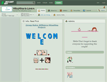 Tablet Screenshot of hitsuhina-is-love.deviantart.com
