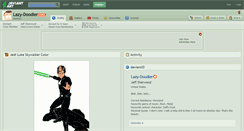 Desktop Screenshot of lazy-doodler.deviantart.com
