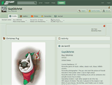 Tablet Screenshot of guygilchrist.deviantart.com