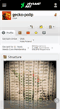 Mobile Screenshot of gecko-polip.deviantart.com