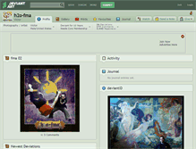 Tablet Screenshot of h2o-fma.deviantart.com