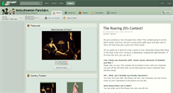 Desktop Screenshot of muiscdreamer-fanclub.deviantart.com