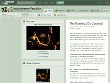 Tablet Screenshot of muiscdreamer-fanclub.deviantart.com