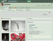 Tablet Screenshot of furbughippy.deviantart.com