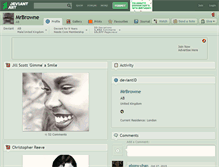 Tablet Screenshot of mrbrowne.deviantart.com