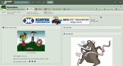 Desktop Screenshot of kissinaliens.deviantart.com